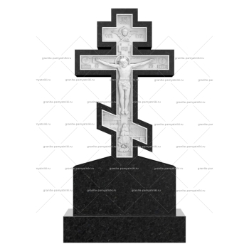 Резной памятник № 075