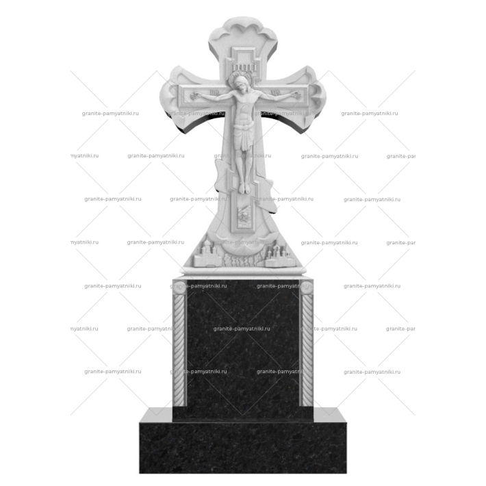 Резной памятник № 074