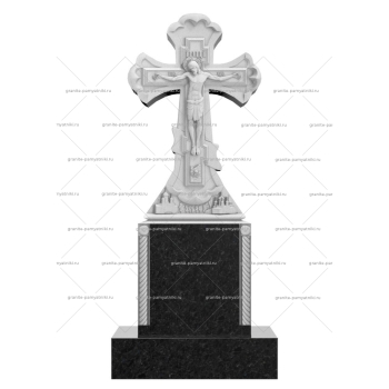 Резной памятник № 074