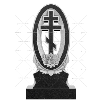 Резной памятник № 081