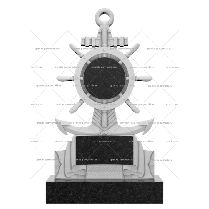 Резной памятник № 030