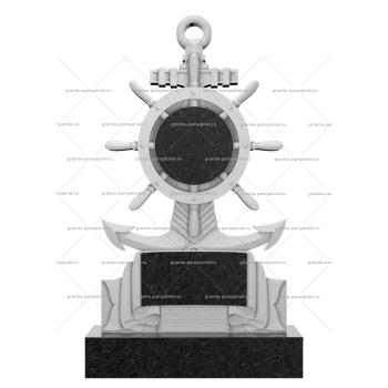 Резной памятник № 030
