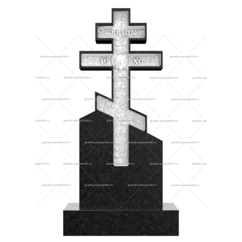 Резной памятник № 078